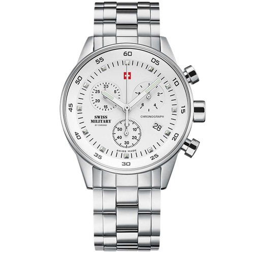 Swiss Military SM34005.02 Ladies-Chronograph 36mm 5 ATM